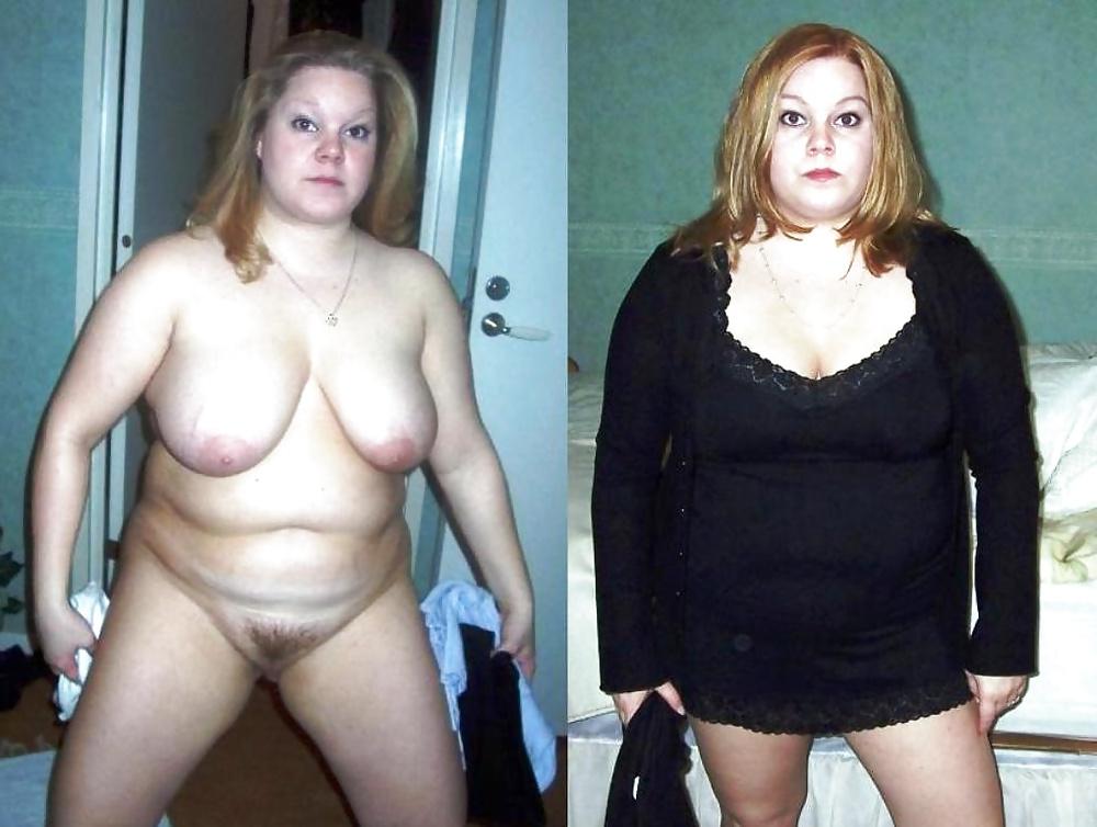 25P Dressed undressed bbw
