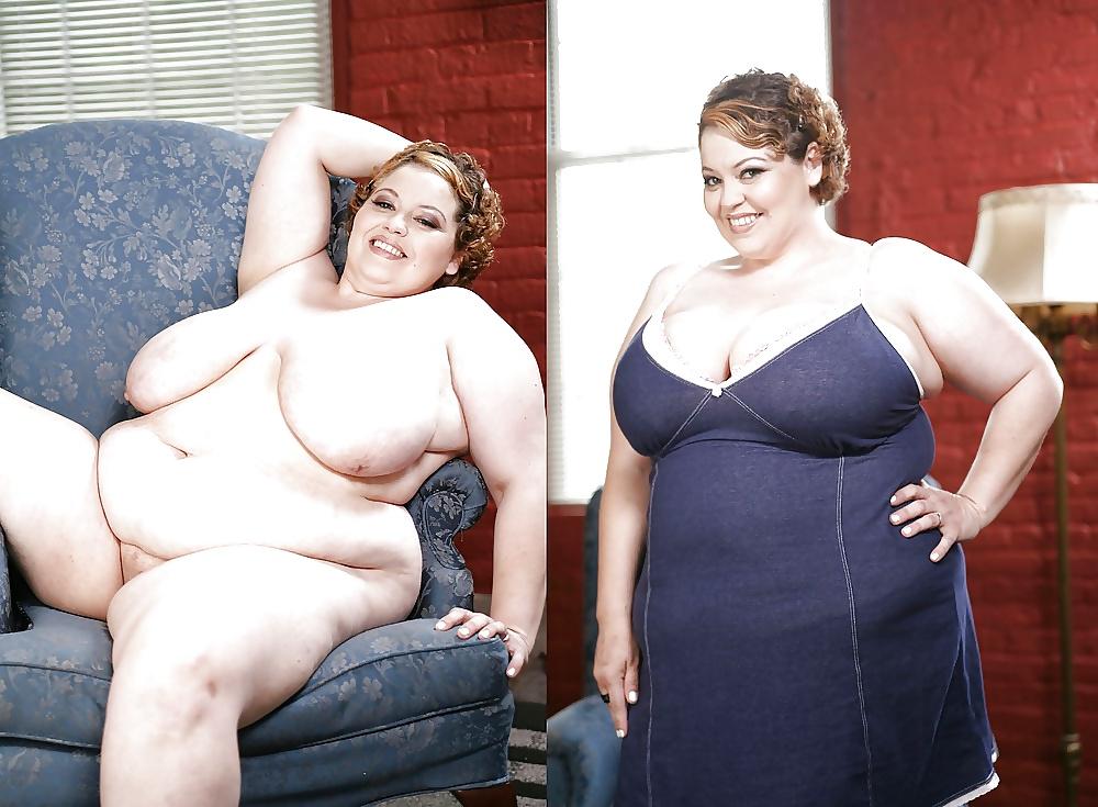 25P Dressed undressed bbw