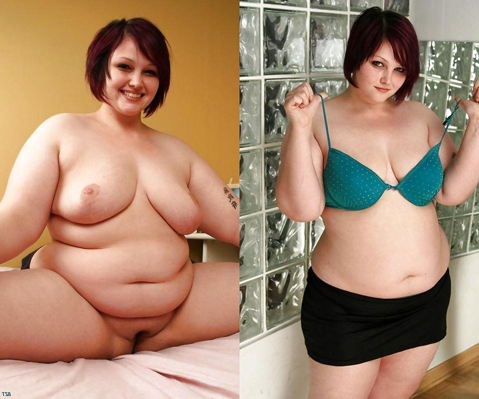 25P Dressed undressed bbw