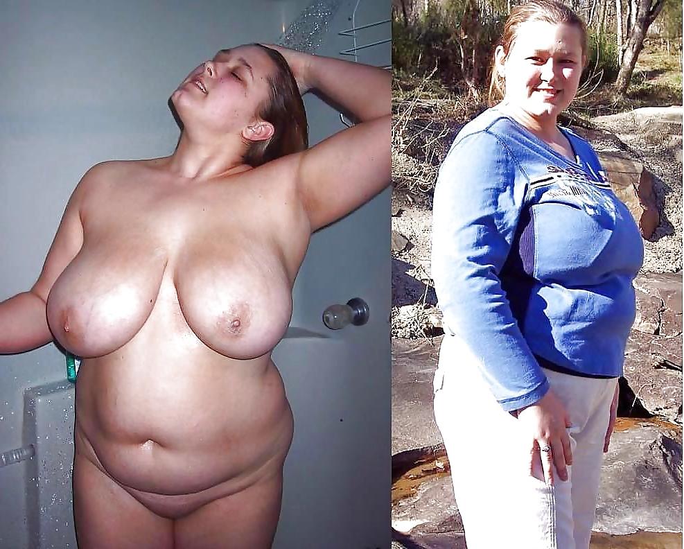 25P Dressed undressed bbw