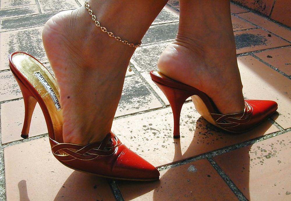 25P Red Mules I