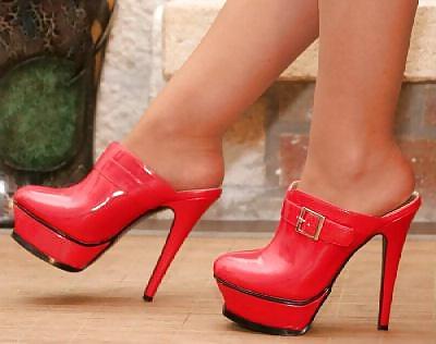 25P Red Mules I
