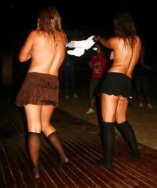 25P Danish teens & women-131-132-dildo party wet t-shirts 