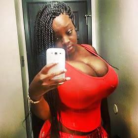 25P Extreme Macromastia Black Boobs 5