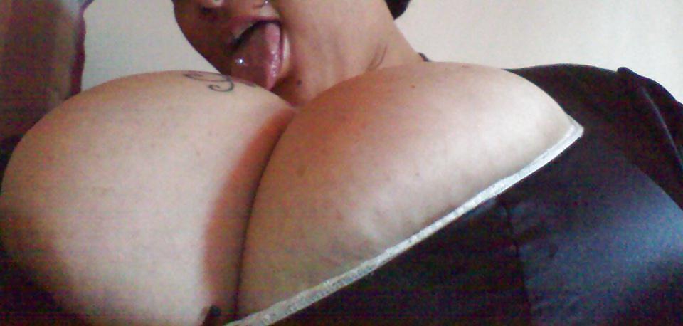 25P Extreme Macromastia Black Boobs 5