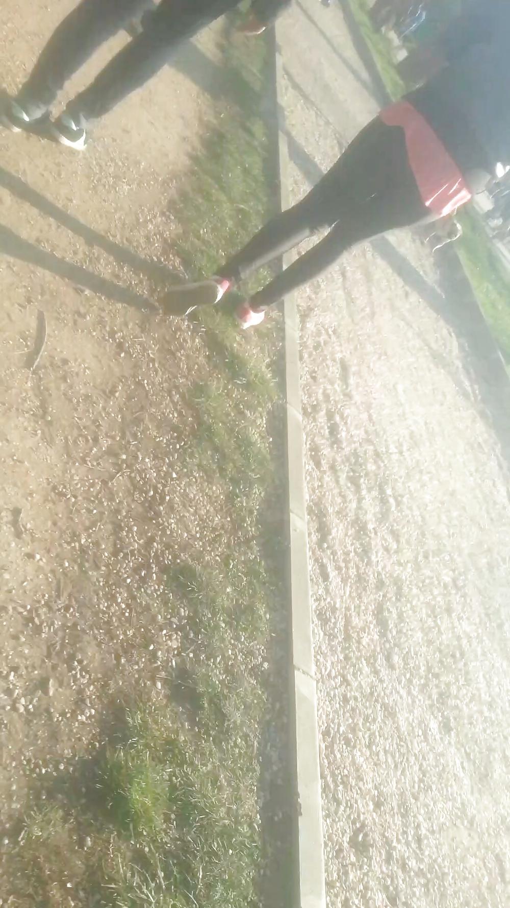 24P Spy parck feet and ass romanian