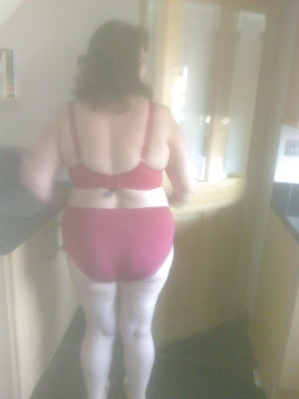 12P Mrs wilts in her underwear