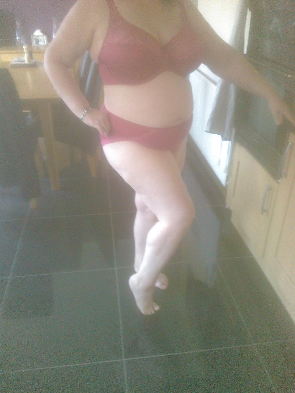 12P Mrs wilts in her underwear