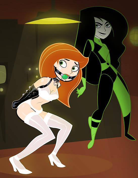 25P Very naughty Kim Possible comics