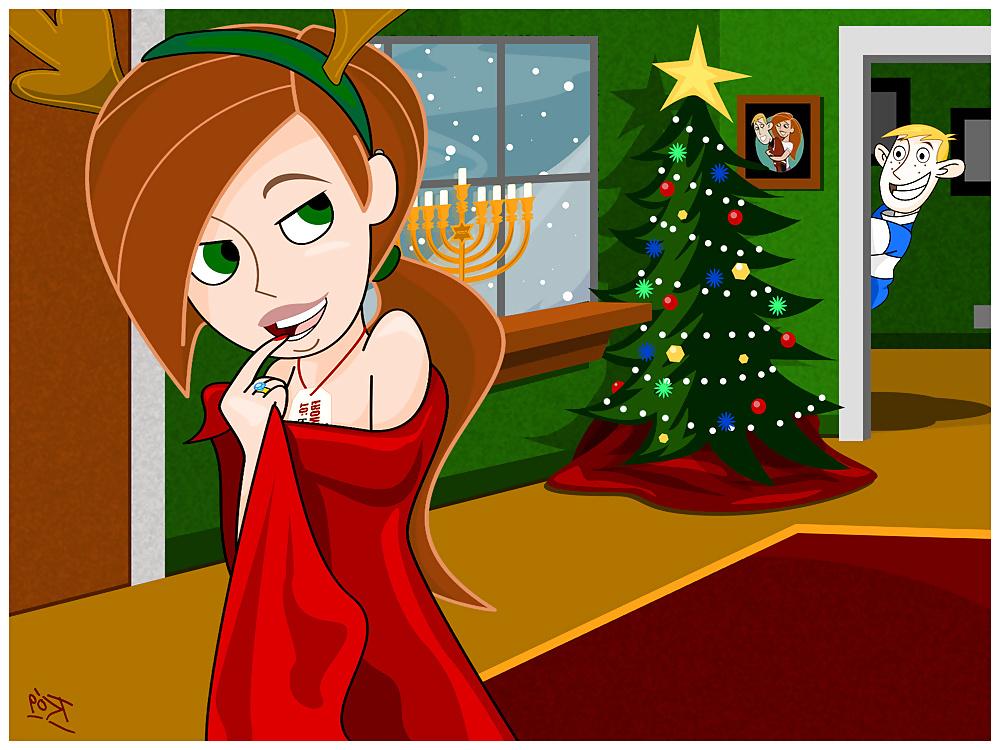 25P Very naughty Kim Possible comics