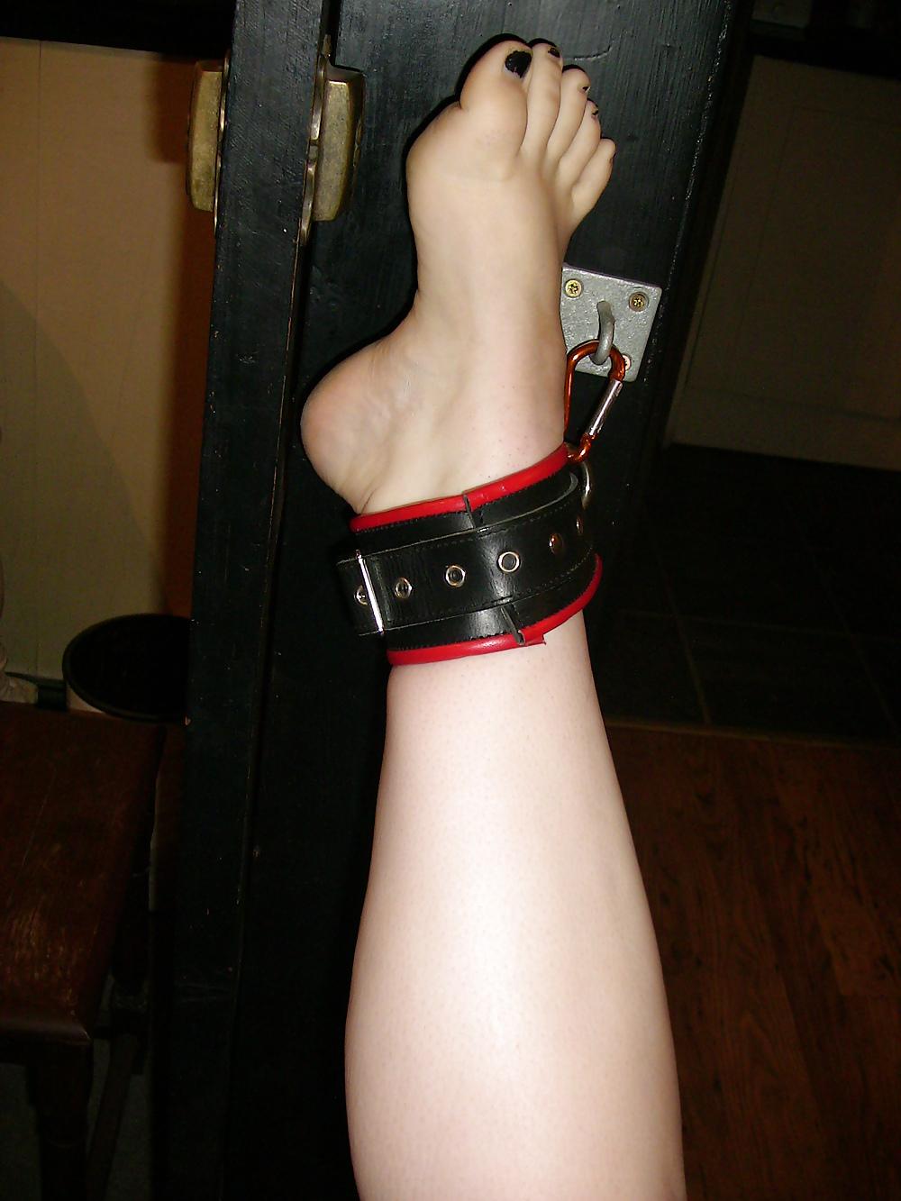 25P Tim Tess 4, Hairy BBW in chair bondage with Dildo
