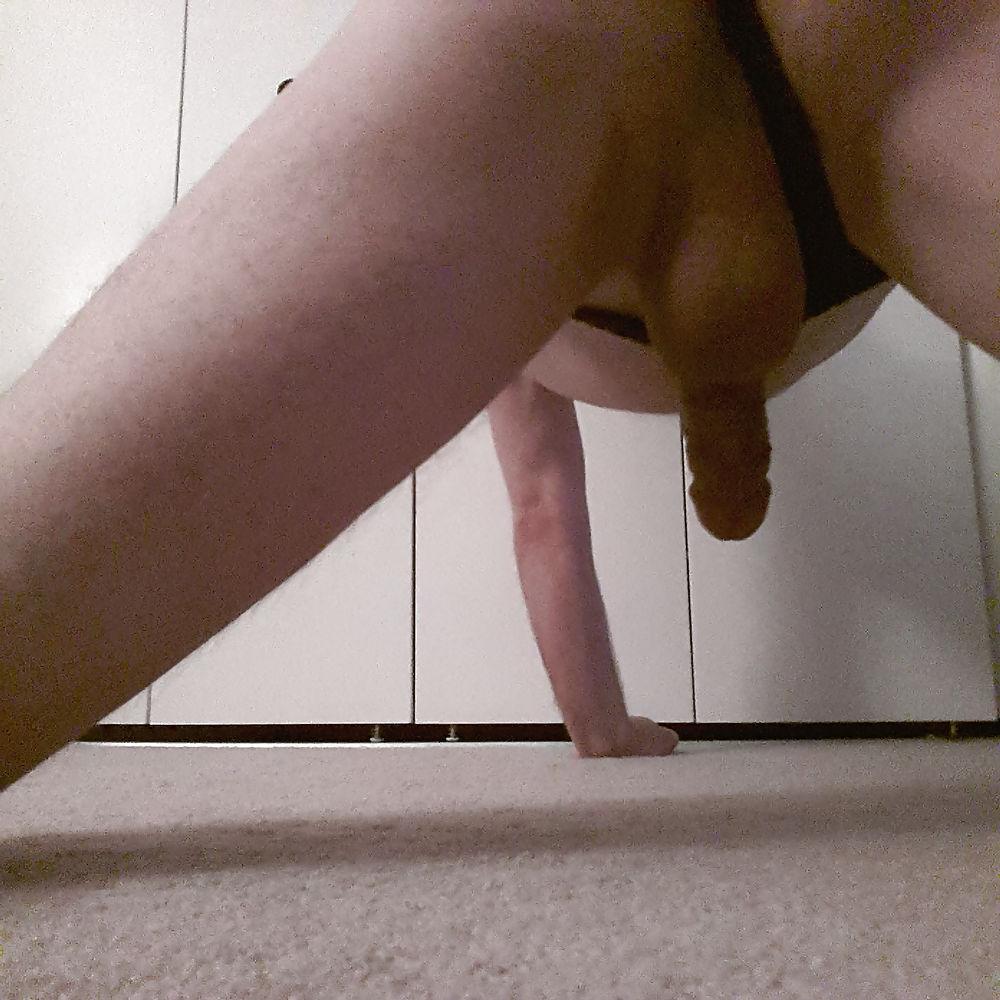 15P Black Lace Thong