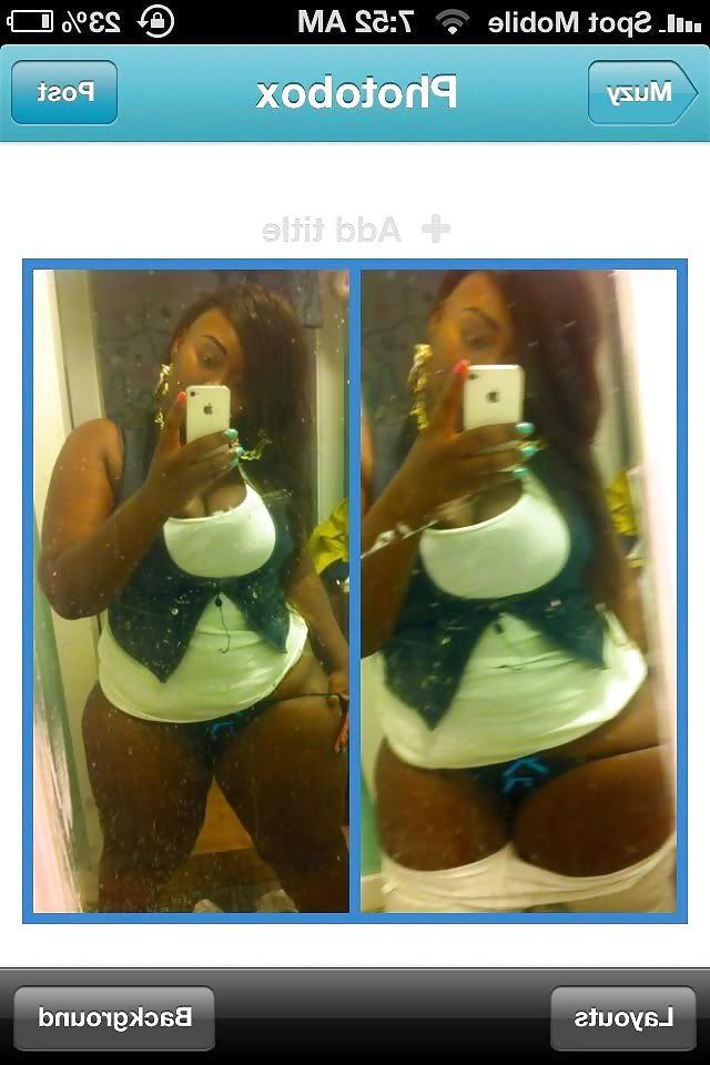 10P Sexy black girls from facebook