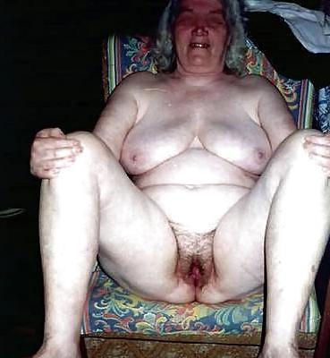 19P Grandma naked.
