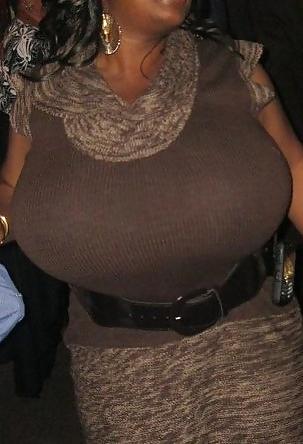 20P Extreme Macromastia Black Boobs 10