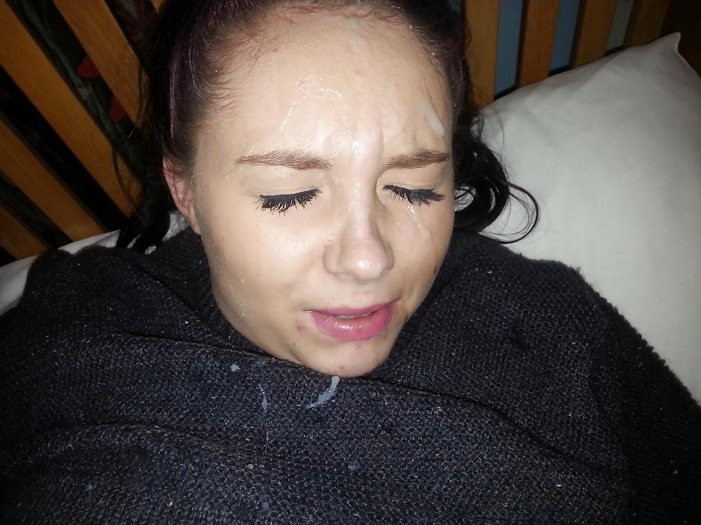 7P My huge cock british teen big tits cumshot