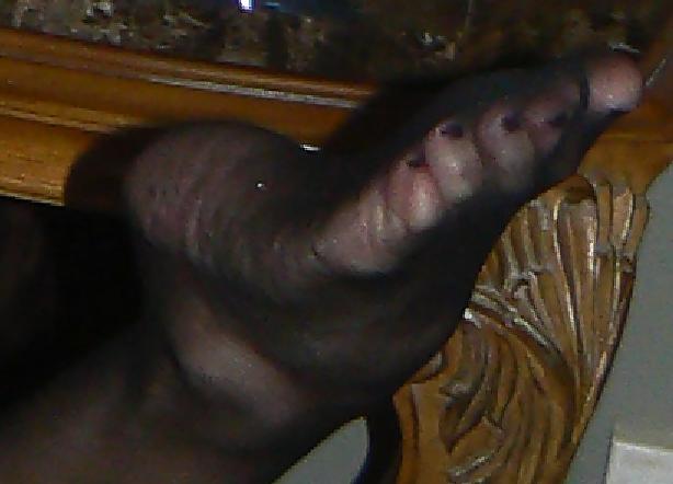 15P My stocking feet 1