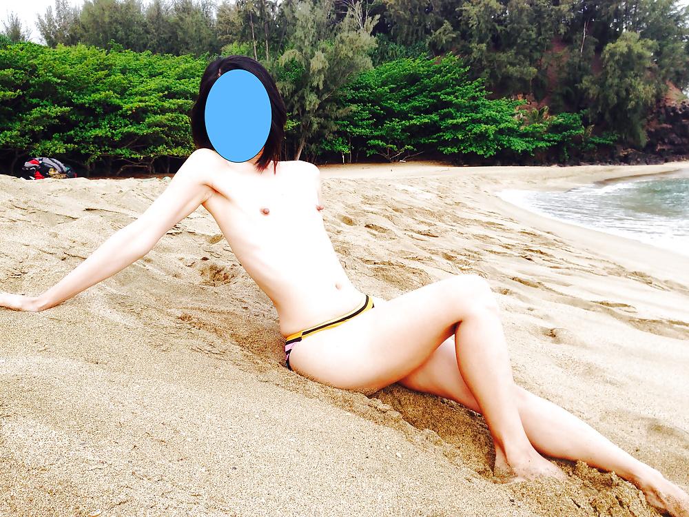 16P Small Tits Asian Wife - Leave Comment for her.