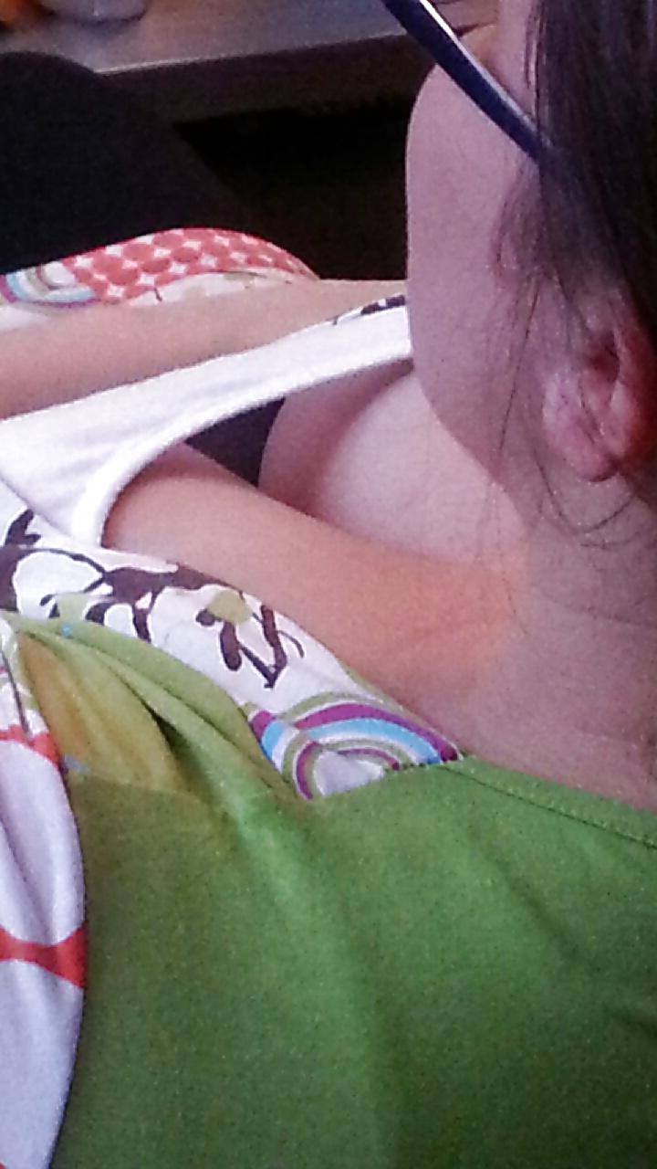 13P French lover friend sexy cleavage