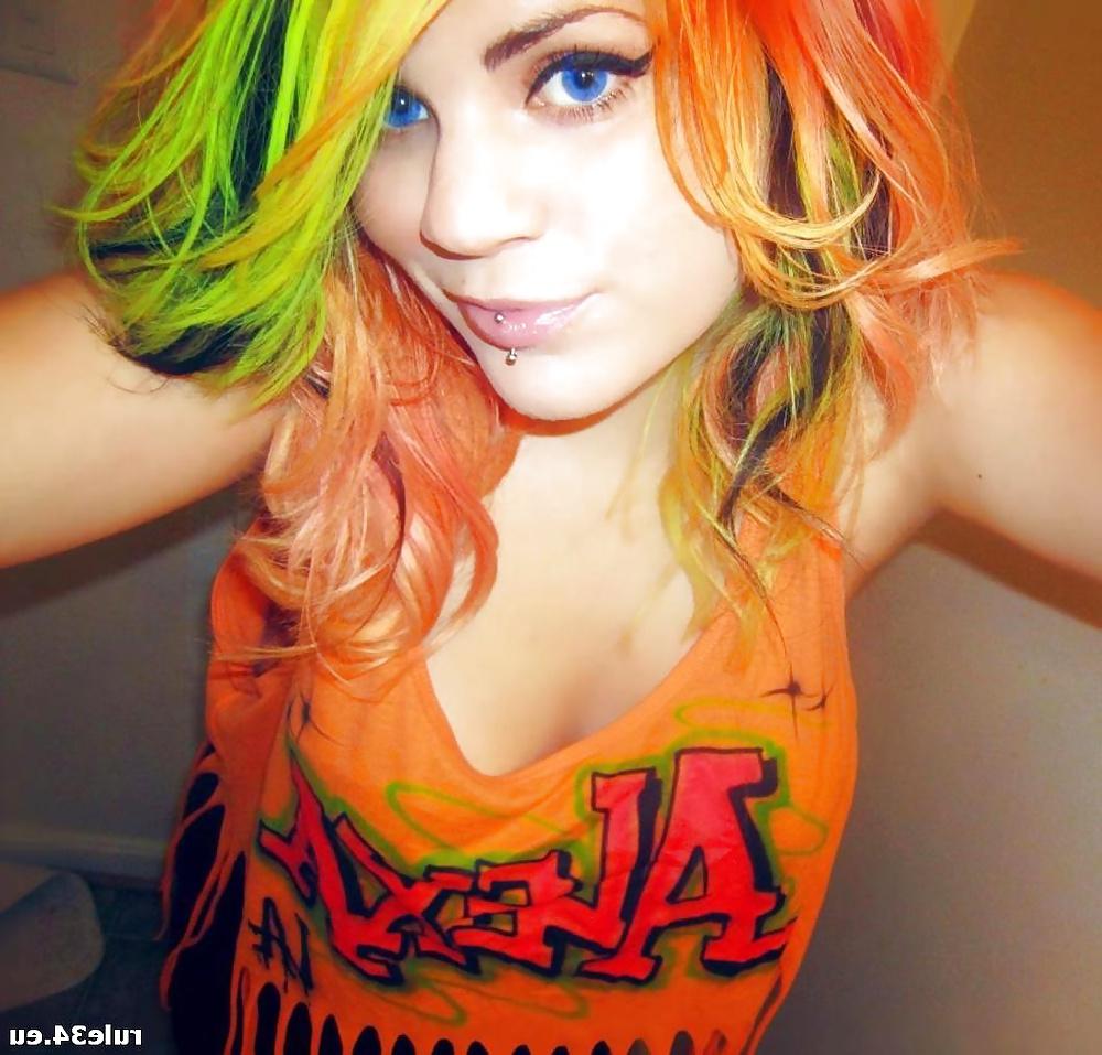 25P Wigs and Dyed Hair sexy teens