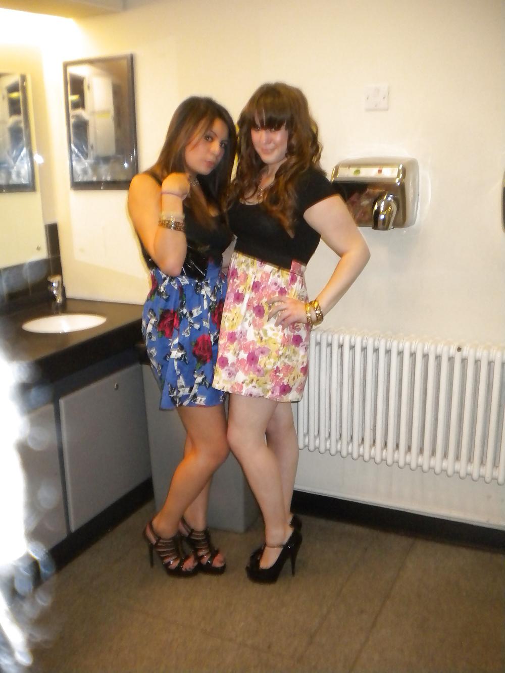 22P My sexy British UK Chav friend with sexy feet in heels