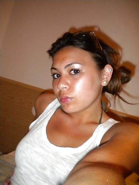 22P My sexy British UK Chav friend with sexy feet in heels