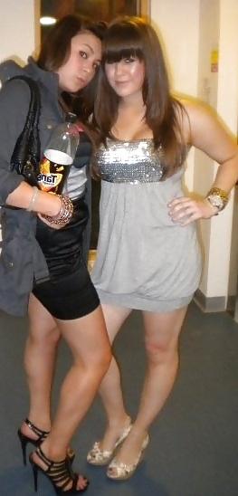 22P My sexy British UK Chav friend with sexy feet in heels