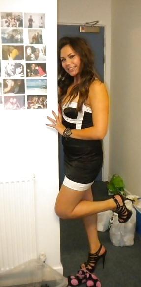 22P My sexy British UK Chav friend with sexy feet in heels