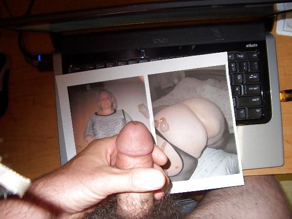 24P My BBW gets cum covered again