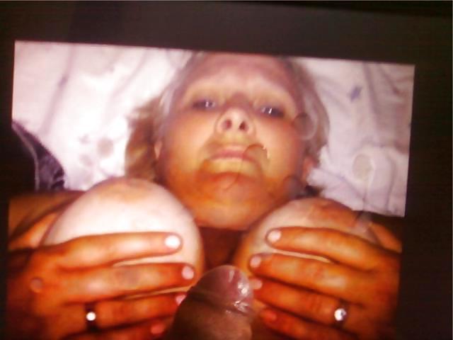 24P My BBW gets cum covered again
