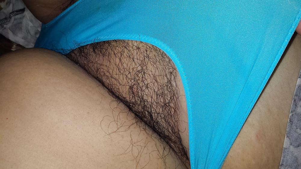 12P BBW Latina Friend's Hairy Pussy 