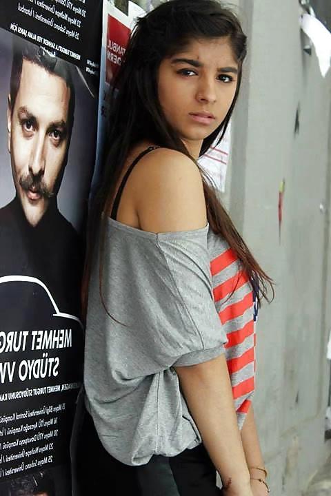 7P Turkish brunette teen girl CENNET! How would you fuck her?