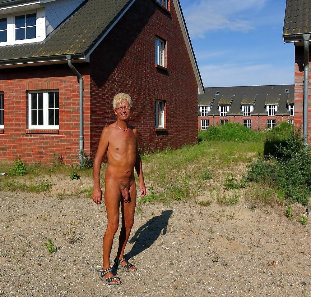 13P Naked in public outdoors