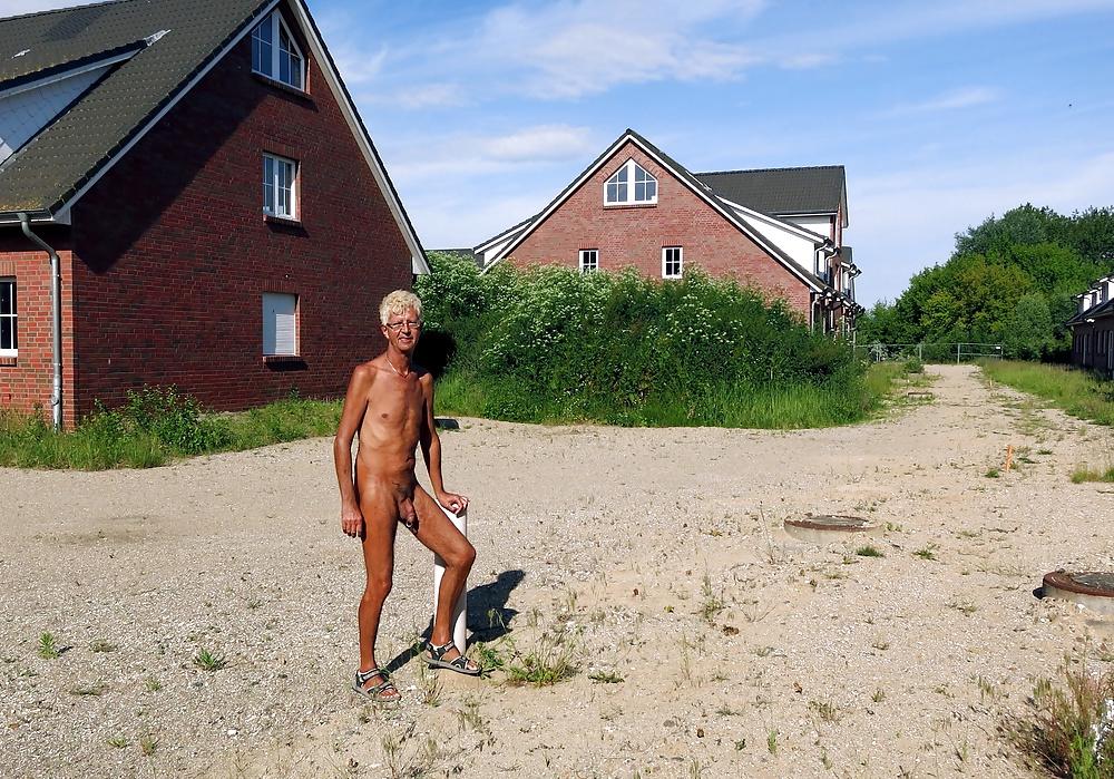 13P Naked in public outdoors