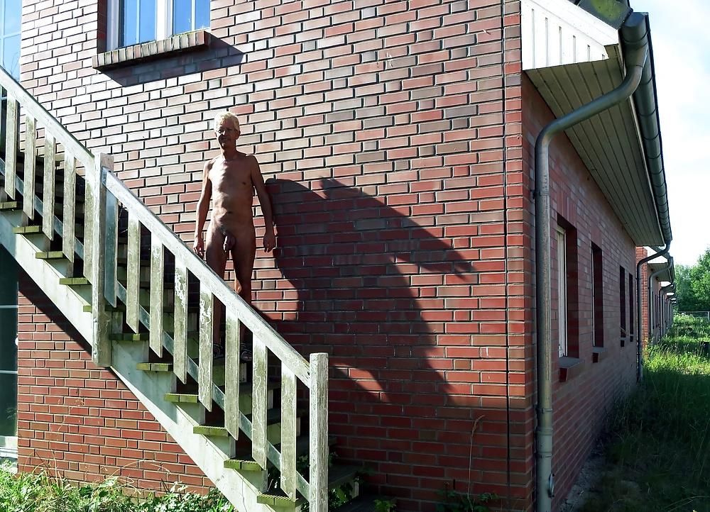13P Naked in public outdoors