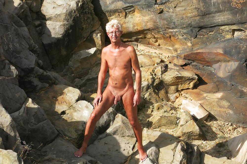 13P Naked in public outdoors