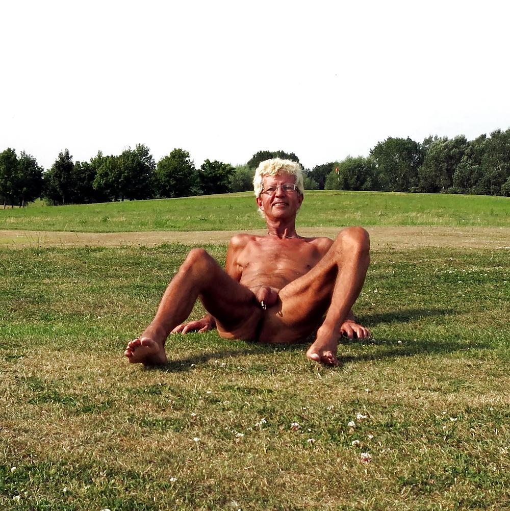 13P Naked in public outdoors