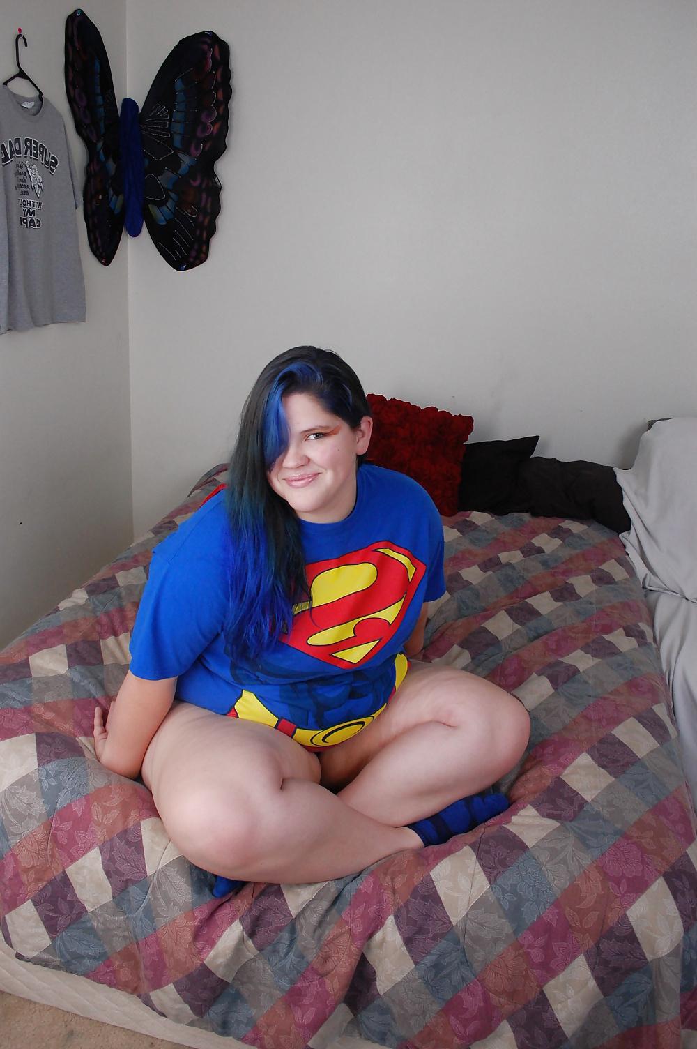 25P SEXY BBW nerd dresses up ALOT