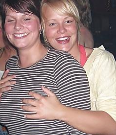 25P Danish teens & women-165-166-nude cleavage breasts touched 