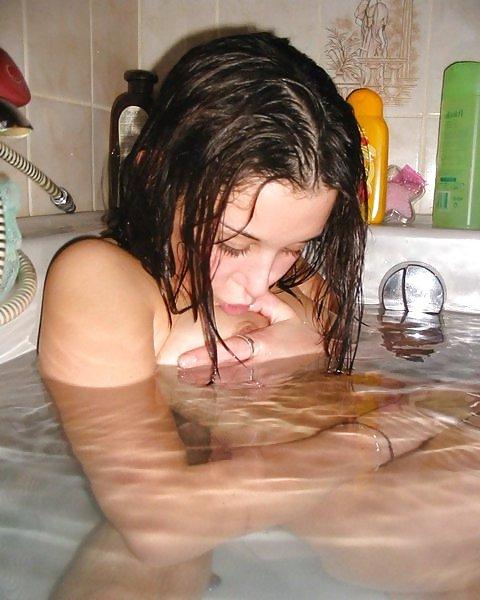 10P Beautiful petite brunette with puffy nipples # 1 -- by ShaCo