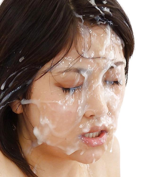 11P Destroyed Asian Bukkake Faces