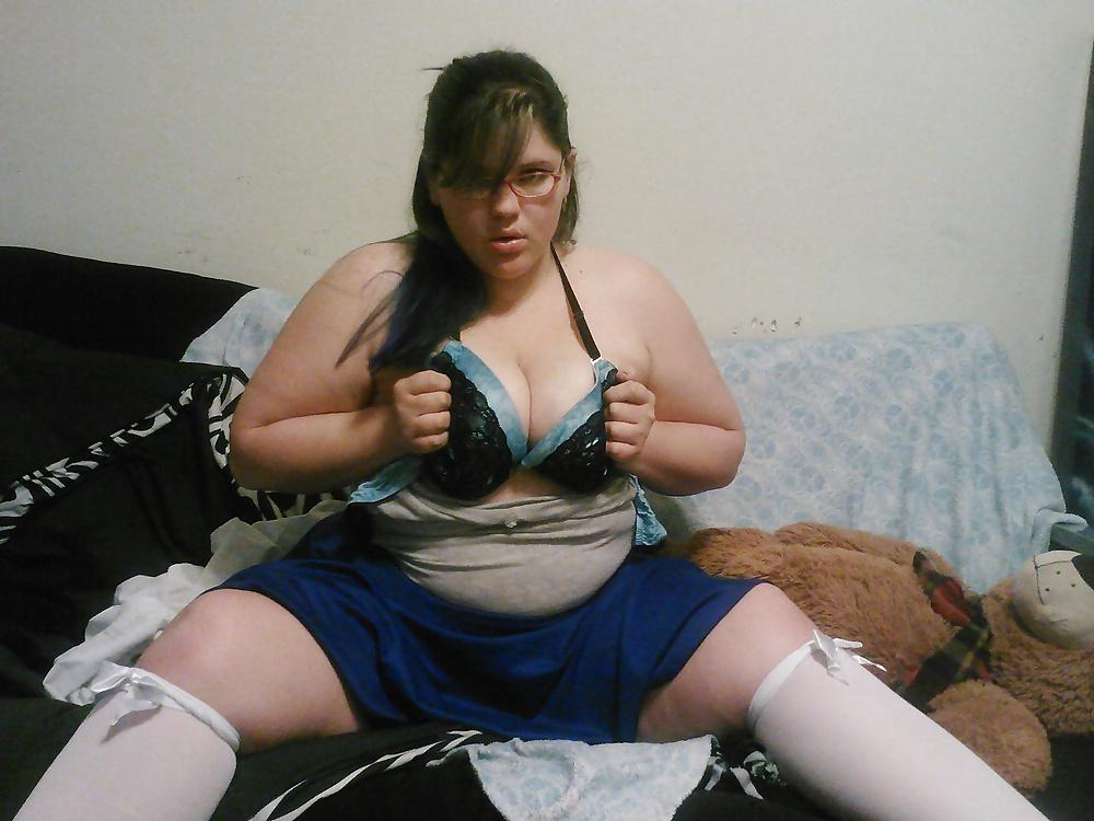 25P SEXY BBW nerd dresses up ALOT II