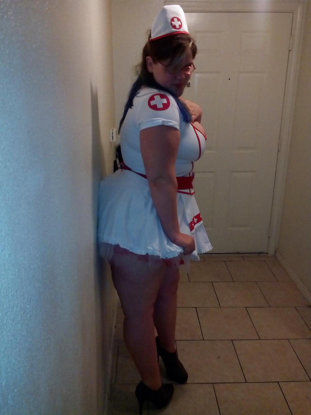 25P SEXY BBW nerd dresses up ALOT II