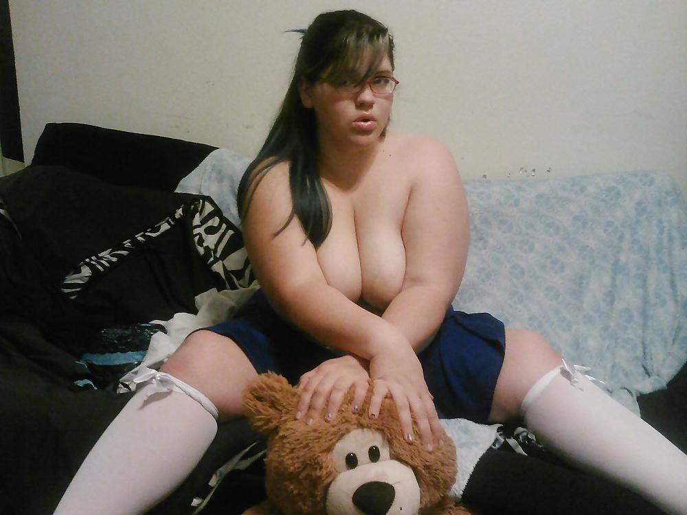 25P SEXY BBW nerd dresses up ALOT II