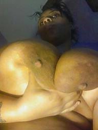 25P Extreme Macromastia Black Boobs 2
