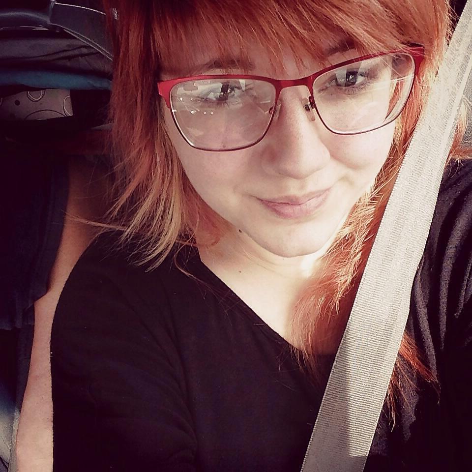 25P Cute Nerdy Girl with Big Tits