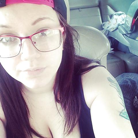 25P Cute Nerdy Girl with Big Tits