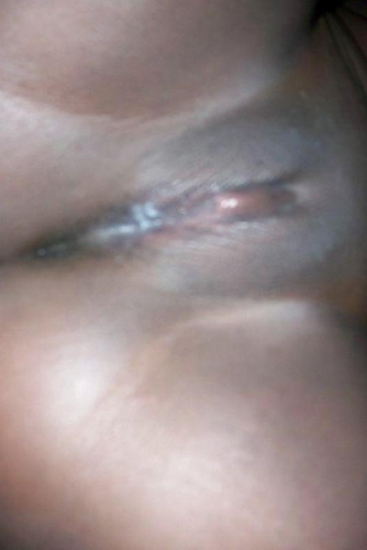 25P Black ass and pussy