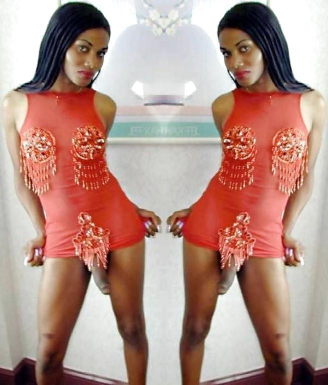 24P Random black tgirls