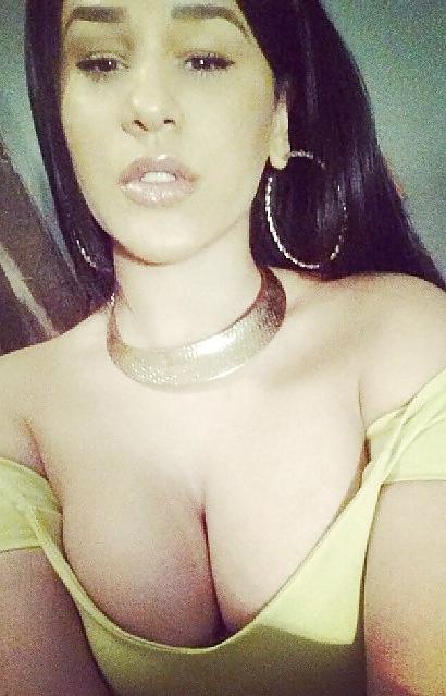 19P UK busty British big tit mixed race ebony chav slut